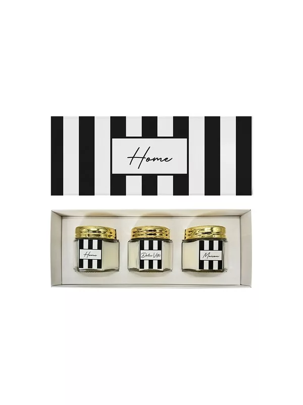 Coffret de 3 bougies Nostalgie